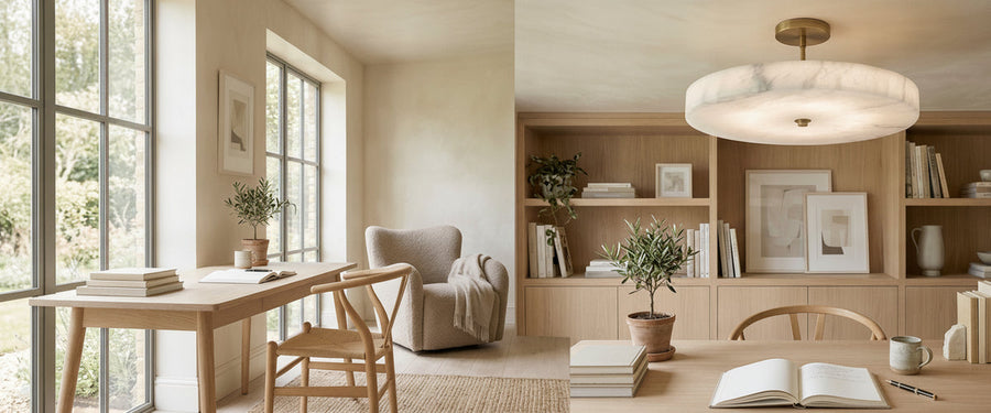 Home Office Ceiling Lighting That Stops Screen Glare and Eye Strain - home office ceiling lighting