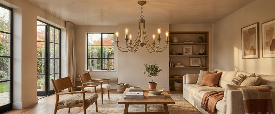 How to Buy a Retro Brass Chandelier That Ages Well - retro brass chandelier