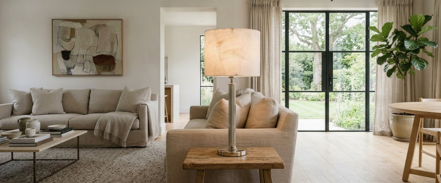 How to Choose a Polished Nickel Table Lamp That Reads Warm, Not Cold - polished nickel table lamp