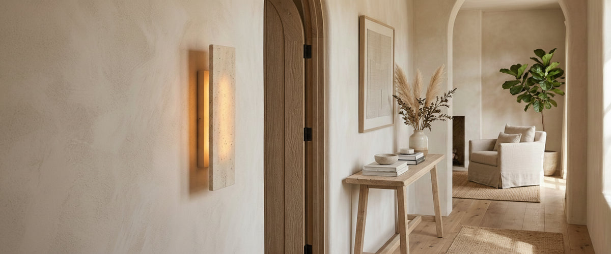 How to Choose a Travertine Wall Light That Actually Glows - travertine wall light