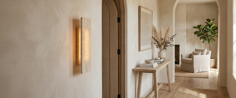 How to Choose a Travertine Wall Light That Actually Glows - travertine wall light