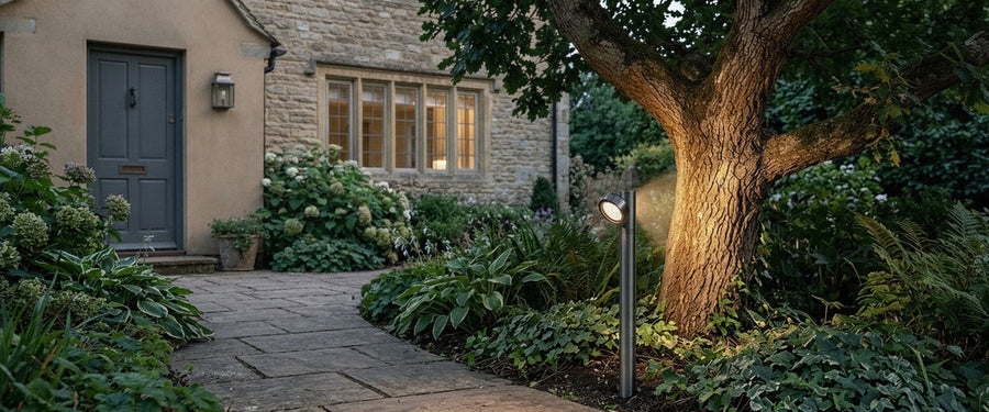 How to Use LED Garden Spike Lights Without Making Your Garden Look Like a Car Park - led garden spike