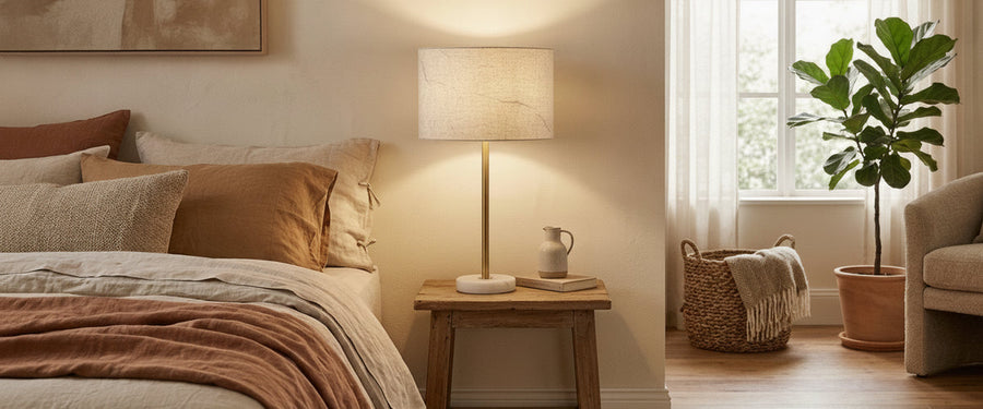 Industrial Bedroom Table Lamps That Won't Wreck Your Evenings - industrial bedroom table lamps