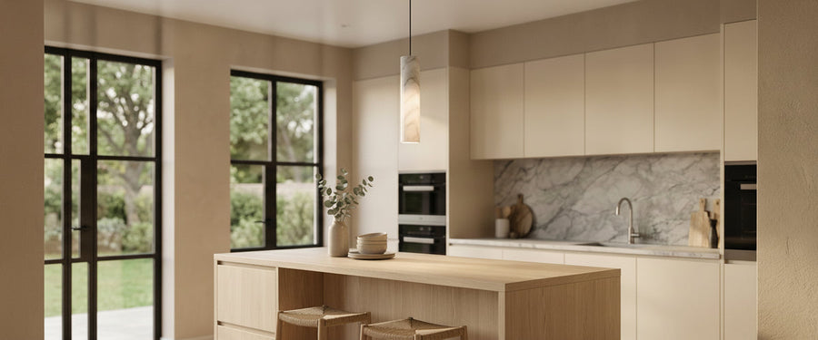 How to Light Up a Marble Wall Without Flattening the Stone - featured image