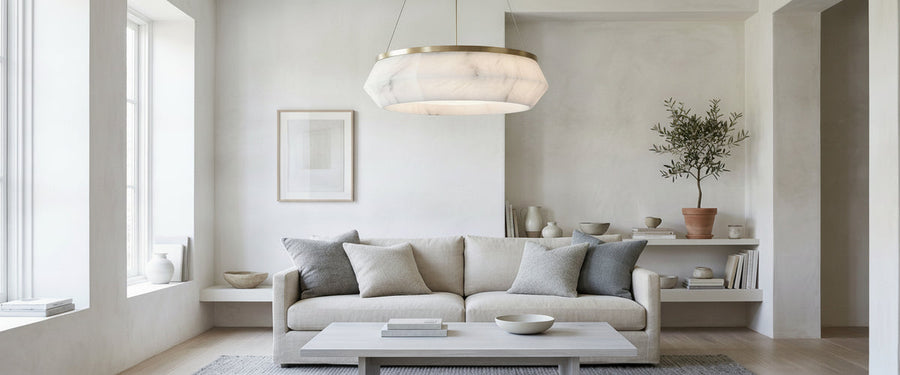 Modern White Light: How to Choose White Fittings That Still Hold a Room - modern white light