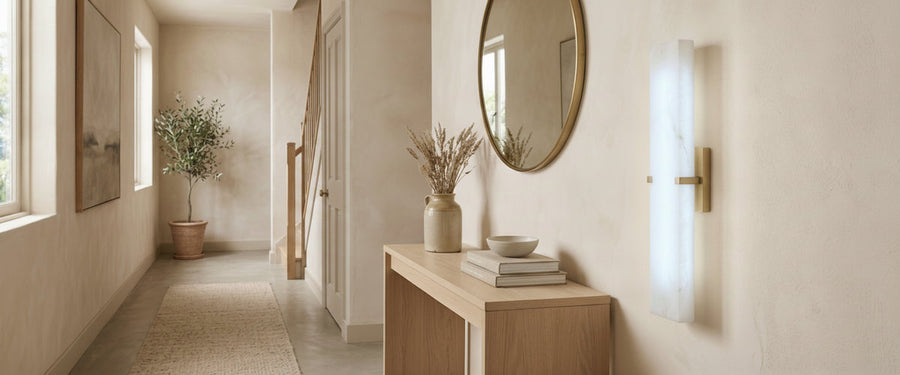 Natural Stone Wall Lights: Why Alabaster Glows Where Glass Falls Flat - natural stone wall lights