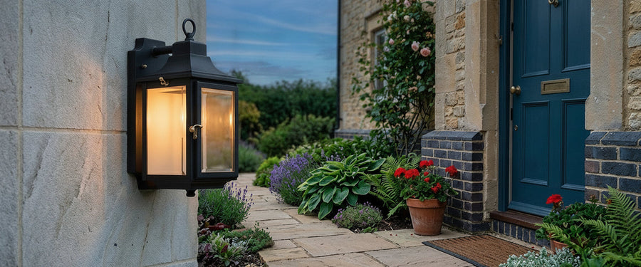 Outdoor Wall Lanterns for a Porch: Placement, Scale and Height That Work - outdoor wall lanterns porch