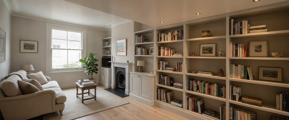 Recessed Downlights in the Living Room: How to Avoid the Car-park Grid - recessed downlight living room