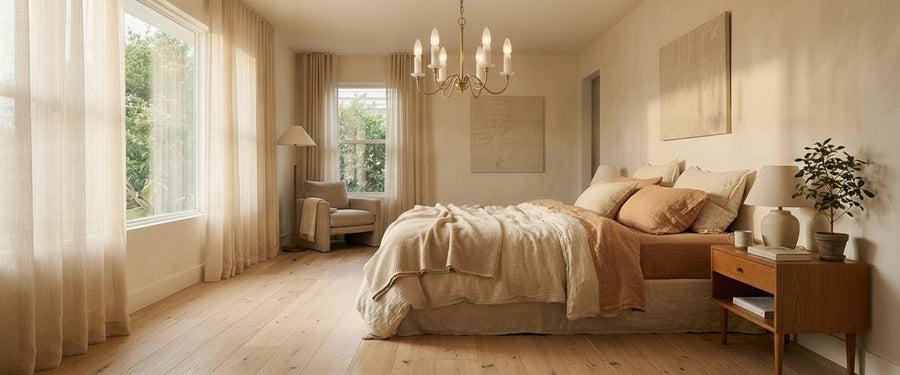 Small Crystal Chandelier for the Bedroom? Get the Height, Bulb and Finish Right First - small crystal chandelier bedroom