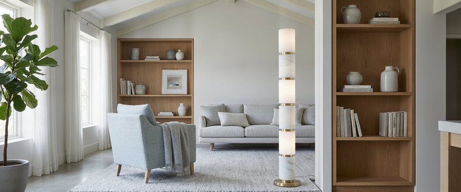 What an Alabaster Totem Floor Lamp Really Does to Light - alabaster totem floor lamp