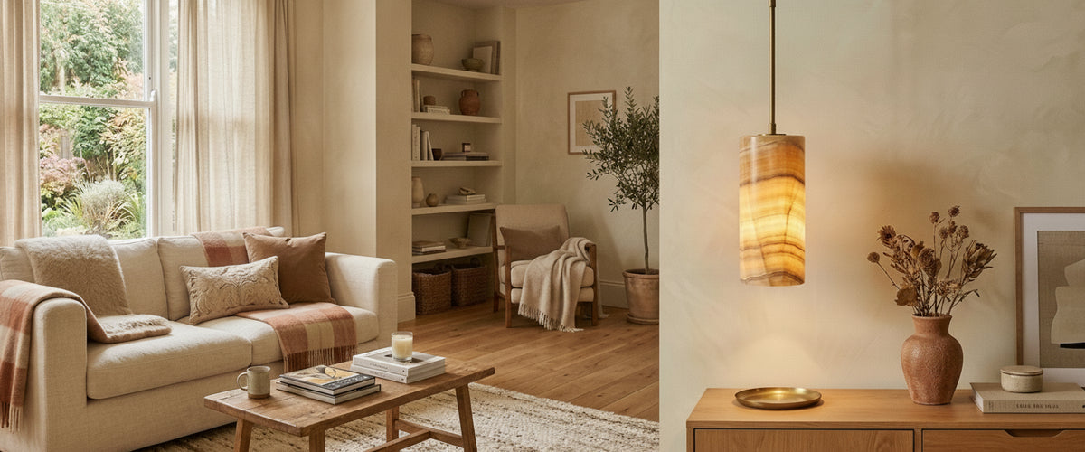 What Makes an Onyx Cylinder Pendant Light Glow Instead of Wash Out - onyx cylinder pendant light