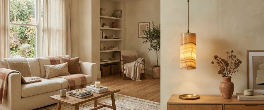 What Makes an Onyx Cylinder Pendant Light Glow Instead of Wash Out - onyx cylinder pendant light