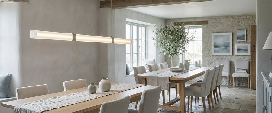 What the Gemma Crystal Linear Chandelier Gets Right About Dining Room Light - gemma crystal linear chandelier