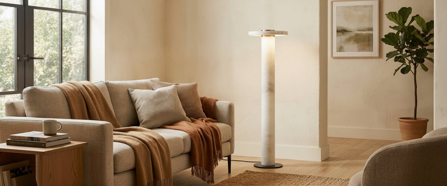 Where Modern Floor Lamps Belong in a Living Room, and Where They Don't - modern floor lamps