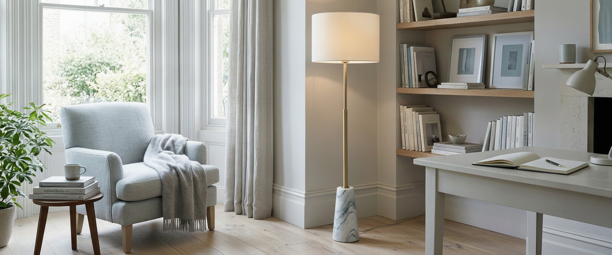 Why a Marble Base Floor Lamp Is Worth the Weight - marble base floor lamp