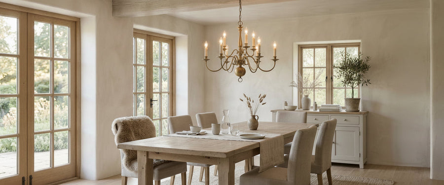 Why an Antique Brass Chandelier Looks Different Once It's Home - antique brass chandelier