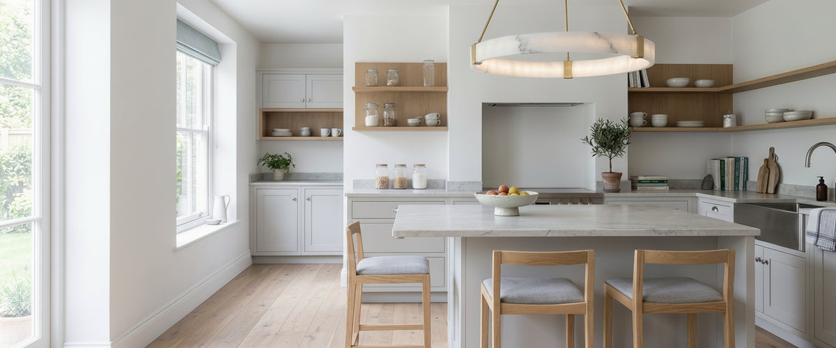 Why Gold Kitchen Pendant Lights Read Warm in One Kitchen and Brash in the Next - gold kitchen pendant lights