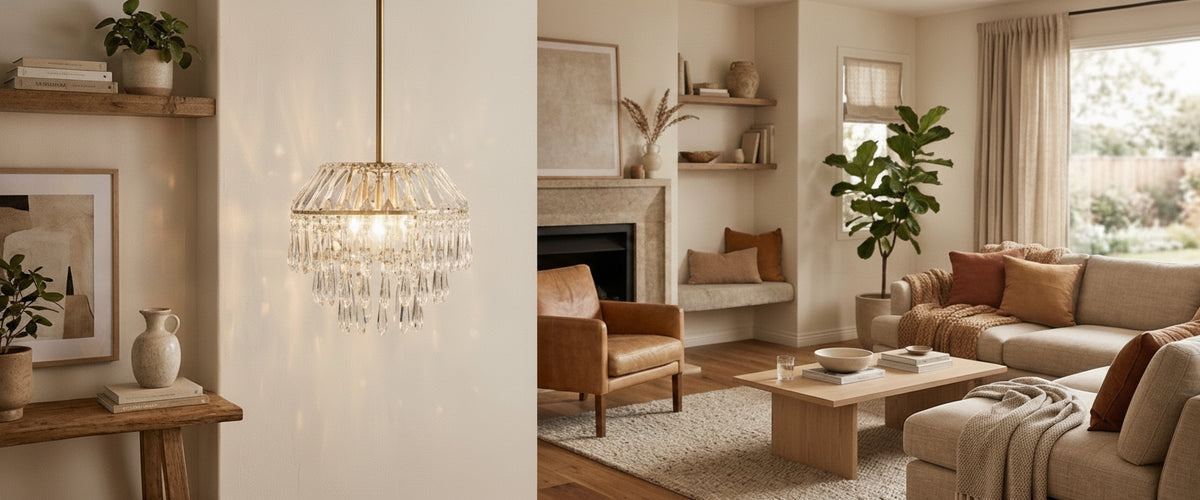 Your Crystal Pendant Light Is Probably Hung Too High - crystal pendant light