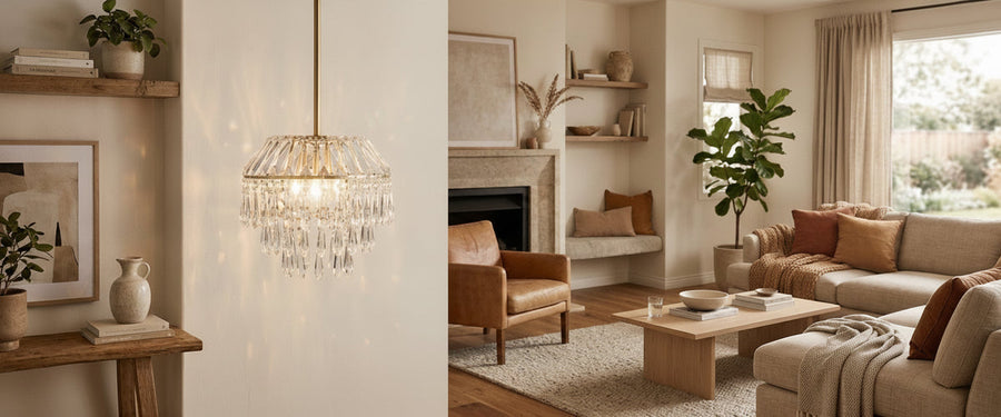 Your Crystal Pendant Light Is Probably Hung Too High - crystal pendant light