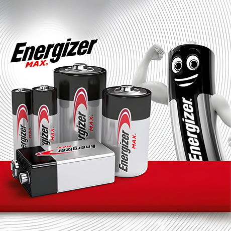 Energizer logo in bold, black font on a white background.