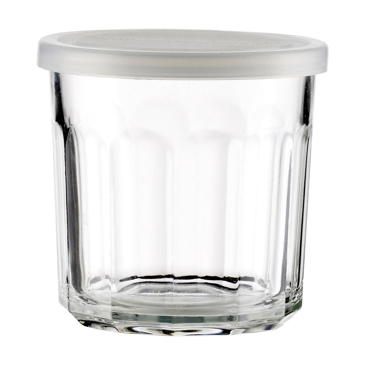 Tessa Glass Storage Jar with Lid 400ml - Clear