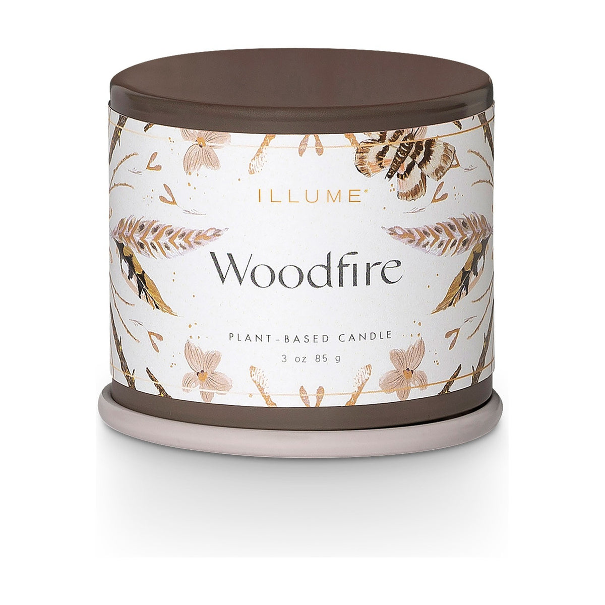 Woodfire Demi Vanity Tin Scented Candle
