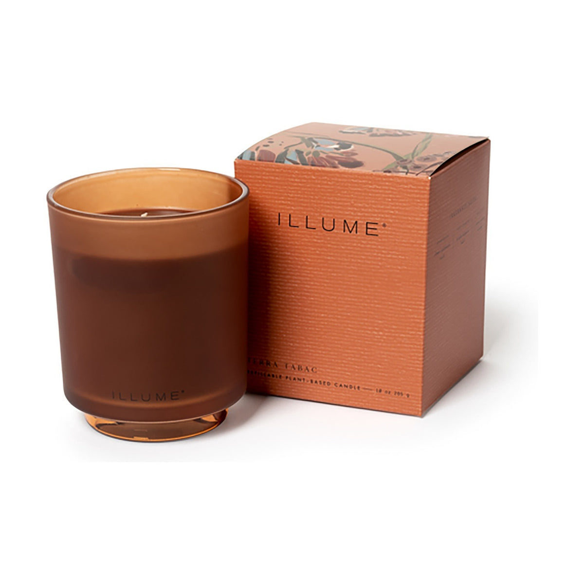 Terra Tabac Boxed Glass Scented Candle