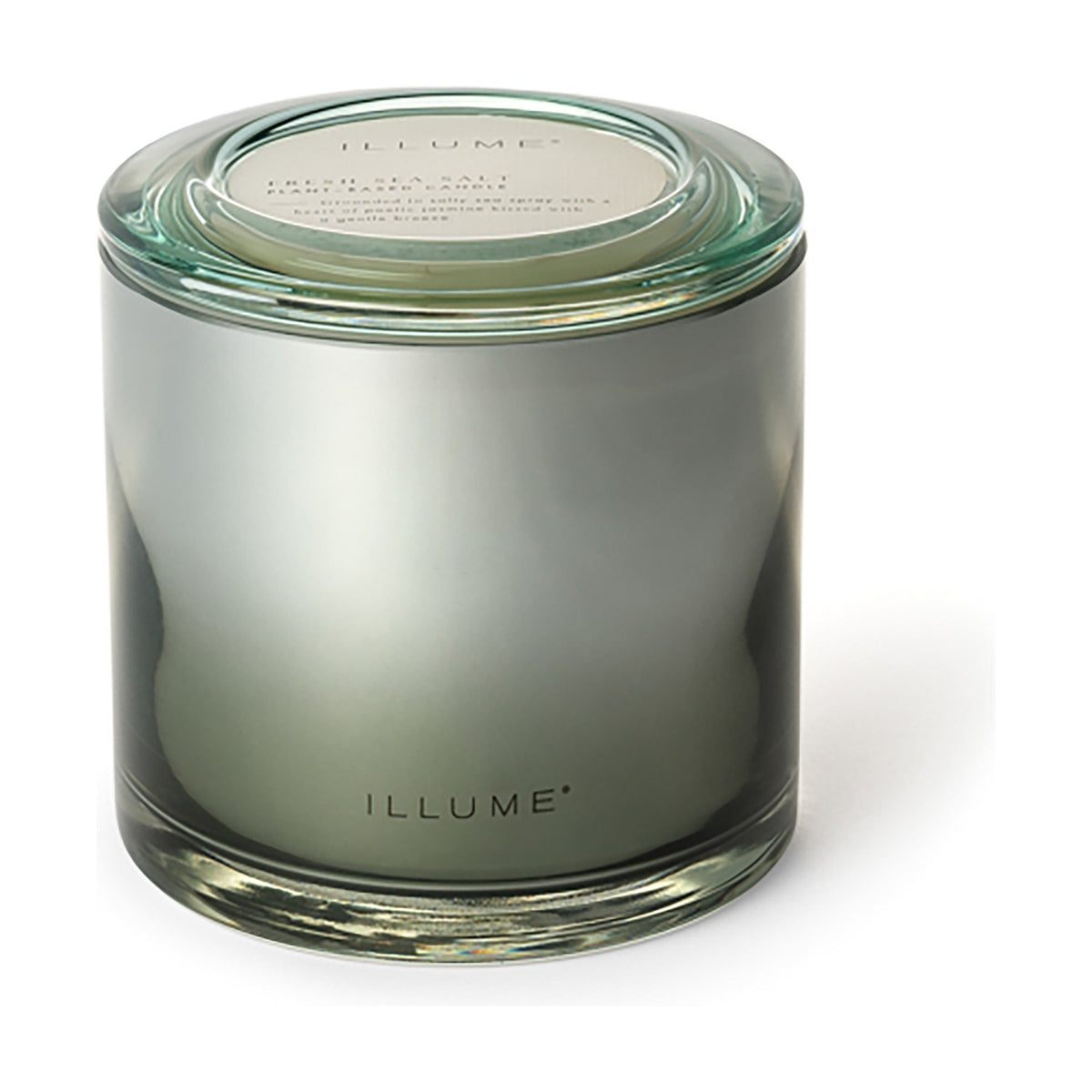 Fresh Sea Salt Glass Scented Candle 590g
