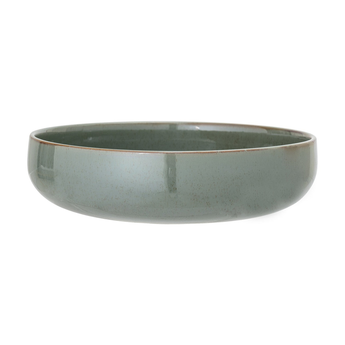 Pixie Stoneware Bowl 28.5cm - Green
