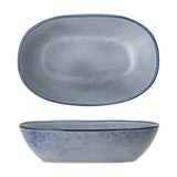 Sandrine Speckled Stoneware Bowl 25.5x16.5cm - Blue