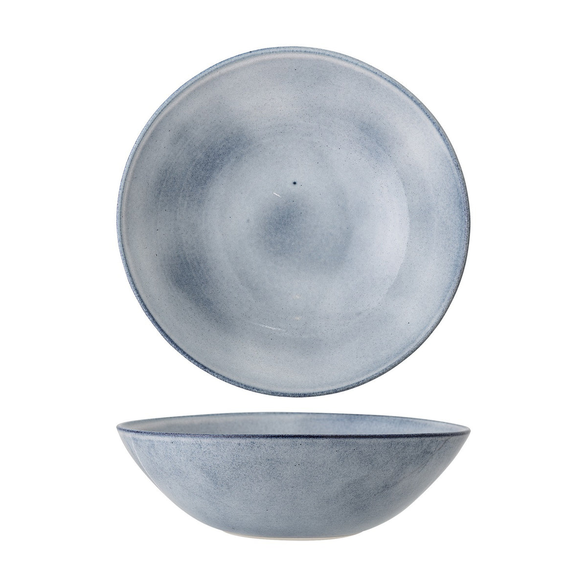 Sandrine Stoneware Bowl 32cm - Blue