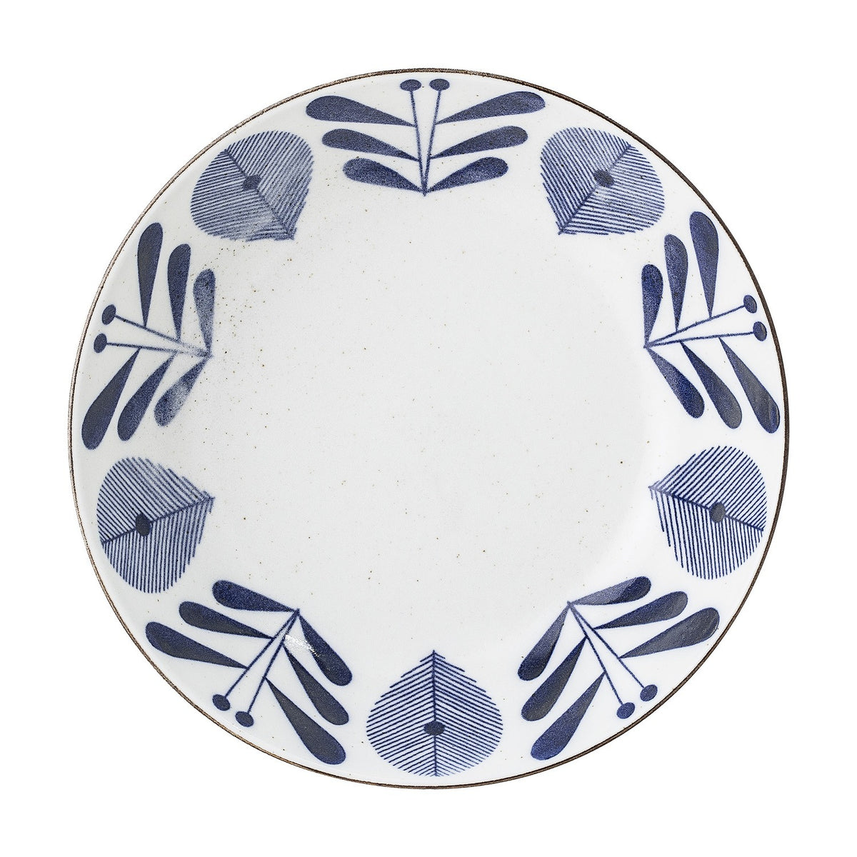 Camellia Porcelain Deep Plate 21.5cm - Blue