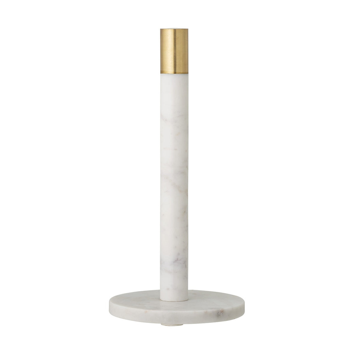 Emira Marble Kitchen Roll Holder - White