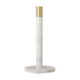 Emira Marble Kitchen Roll Holder - White