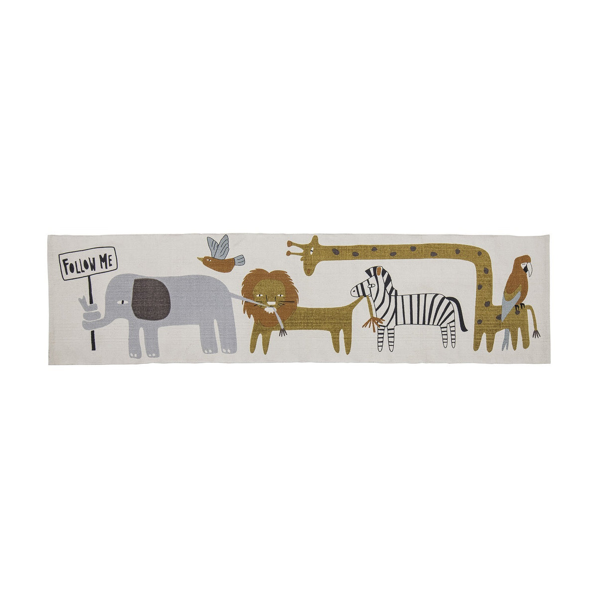Neah Cotton Rug 200x50cm - Multi