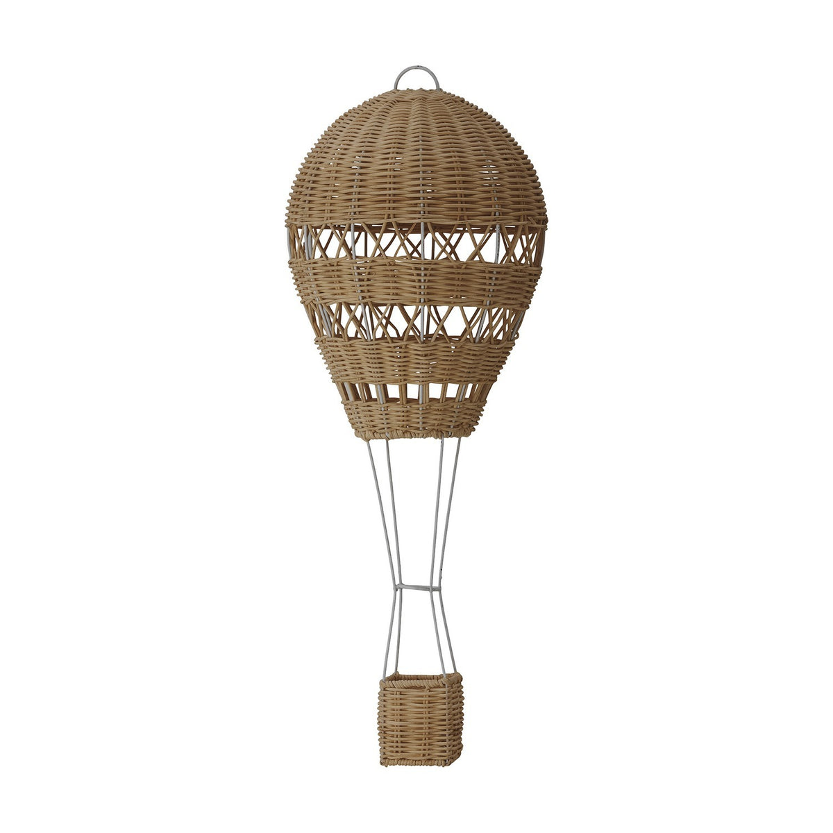 Huggi Rattan Baby Mobile - Brown