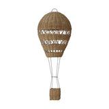 Huggi Rattan Baby Mobile - Brown