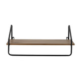 Ruba Wall Shelf - Brown