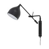 Lyam Iron Wall Light - Black