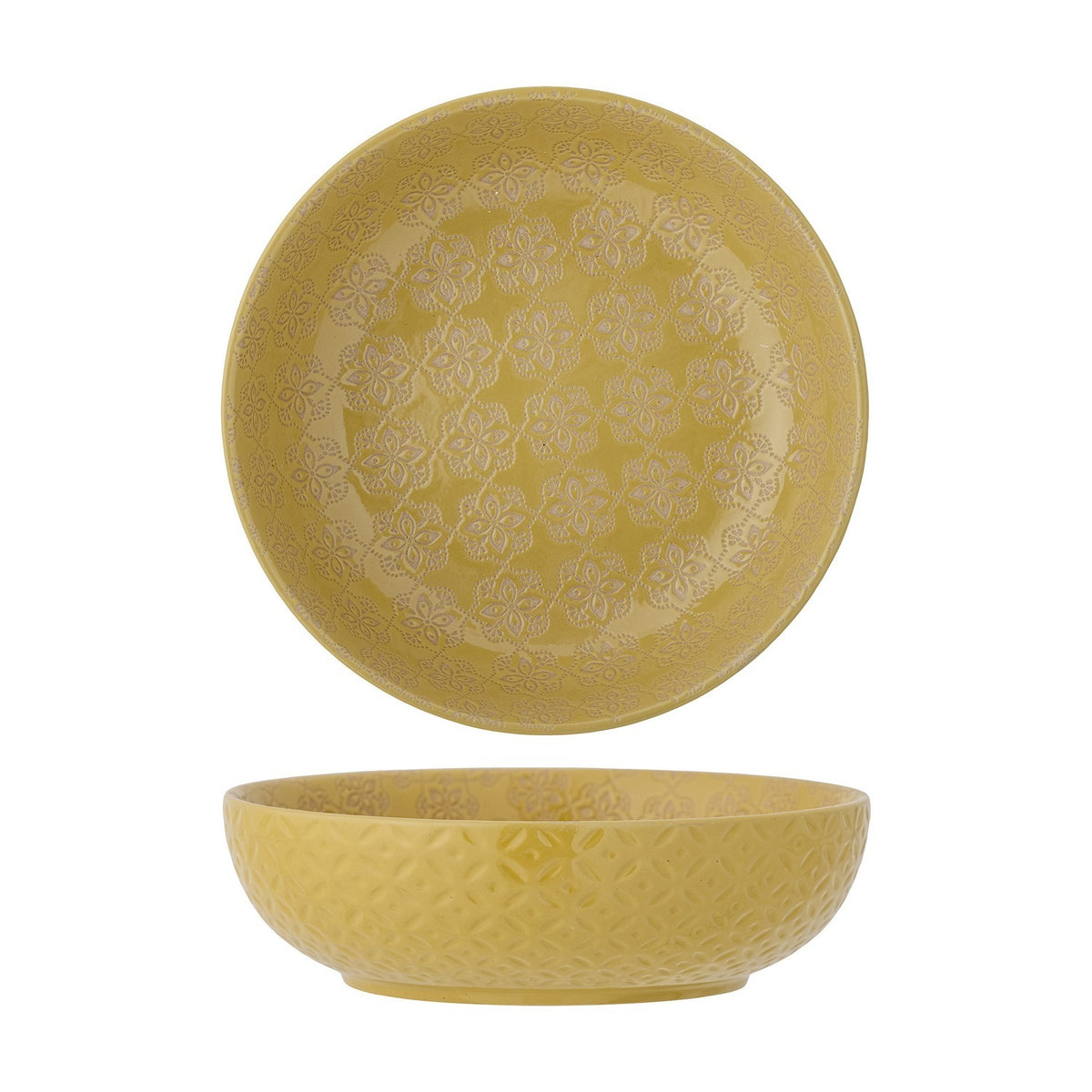 Marsala Stoneware Bowl 20cm - Yellow