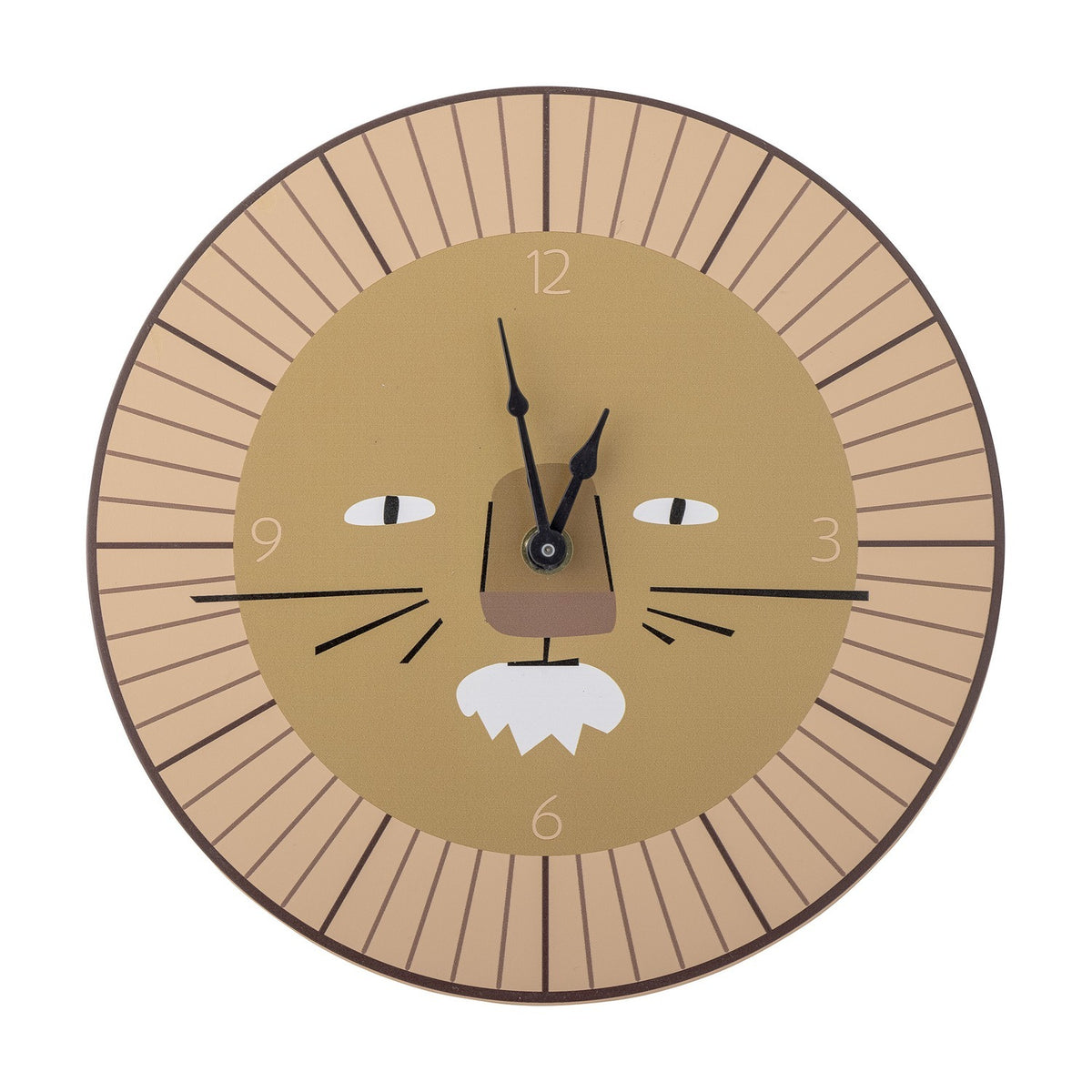 Harrison Wall Clock - Brown