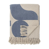 Agno Cotton Throw - Blue