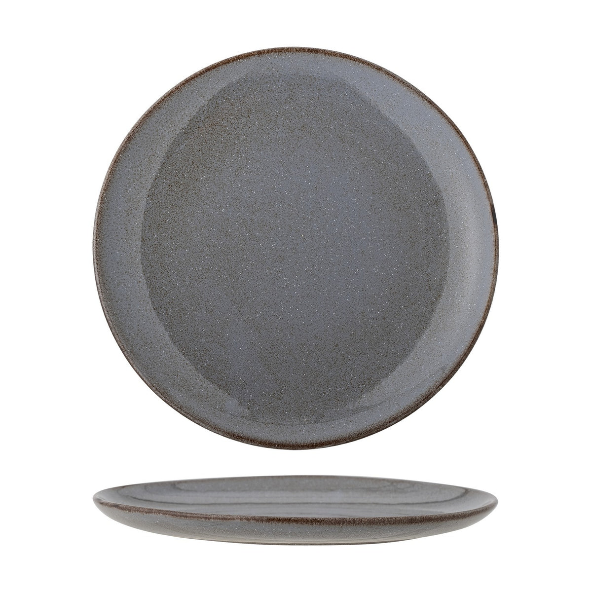 Sandrine Stoneware Side Plate - Grey