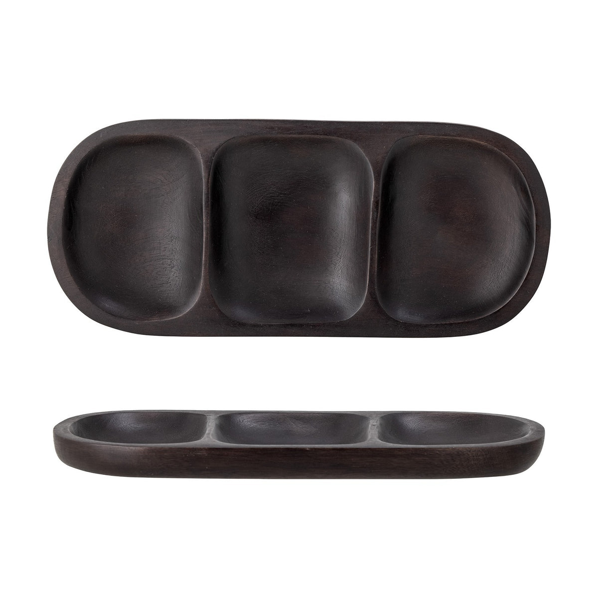 Vasilia Wooden Bowl 35x15cm - Brown