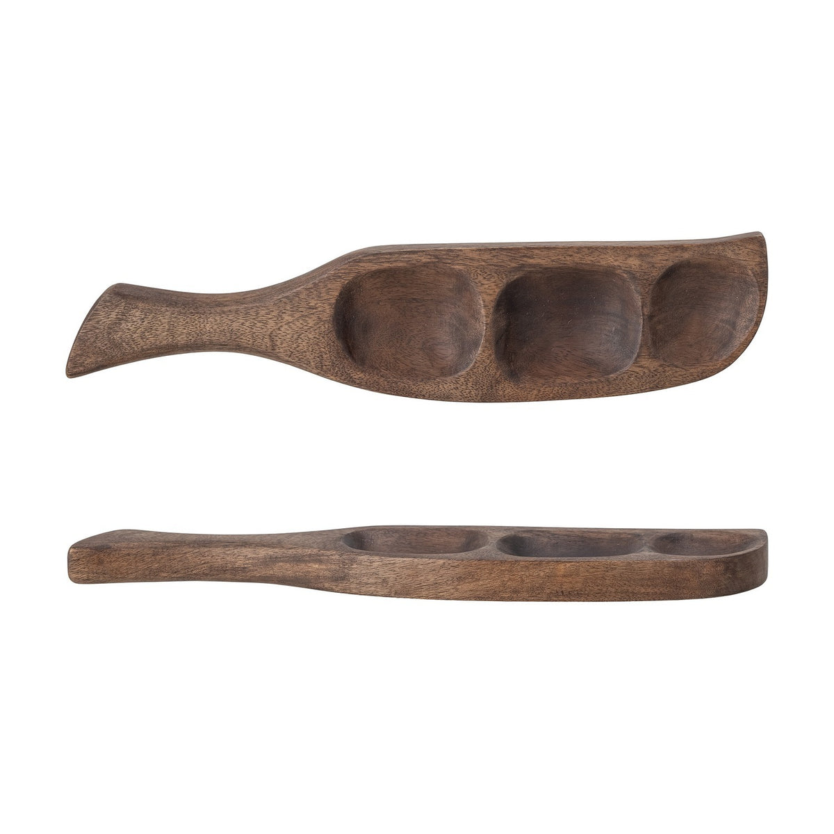 Thorun Wooden Bowl 40x9cm - Brown