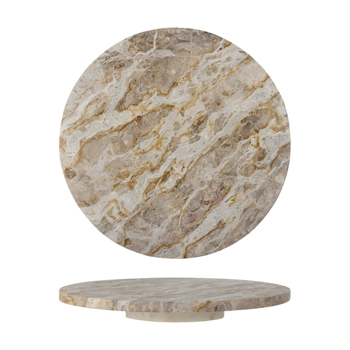 Nuni Marble Lazy Susan - Beige