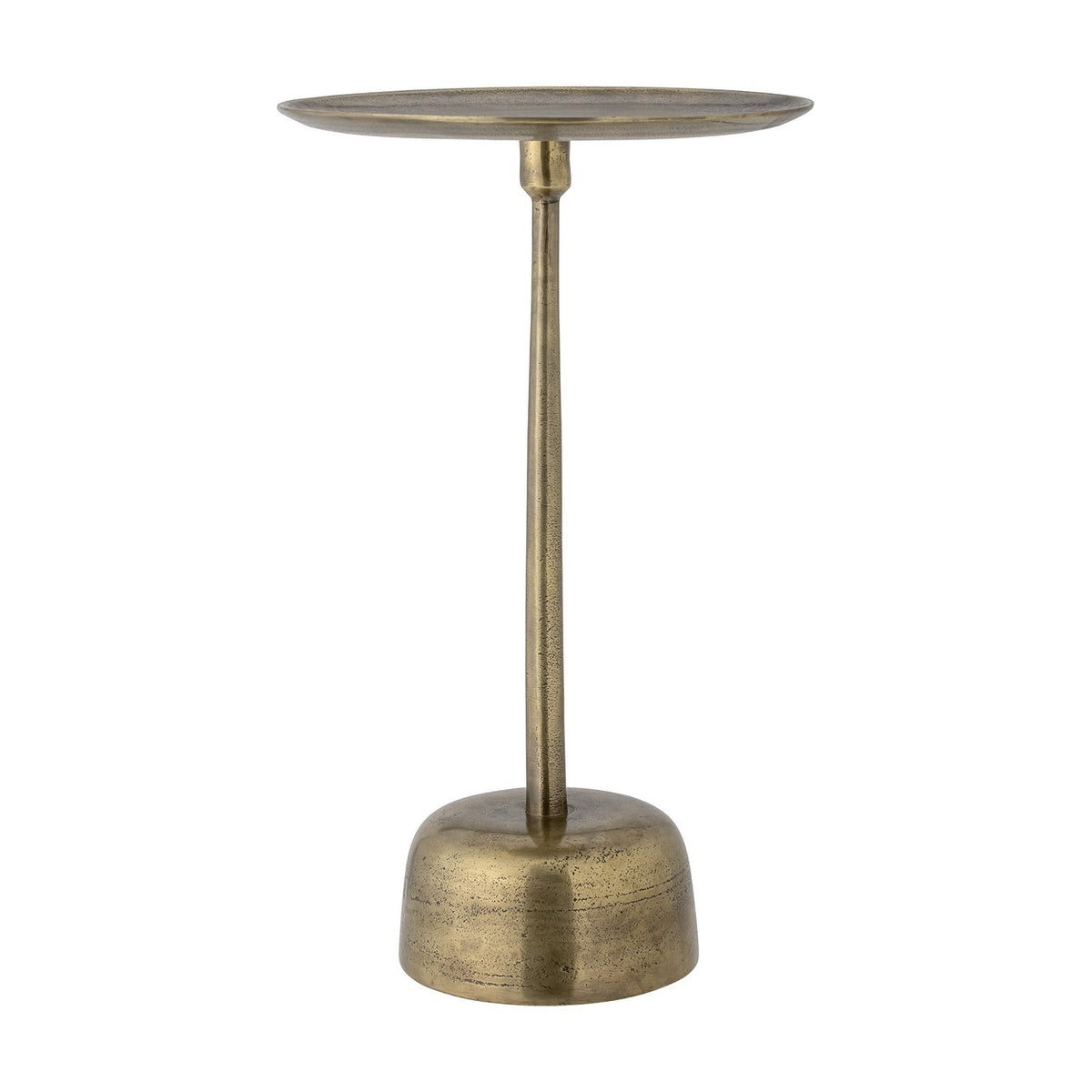 Maris Round Aluminium Side Table - Brass