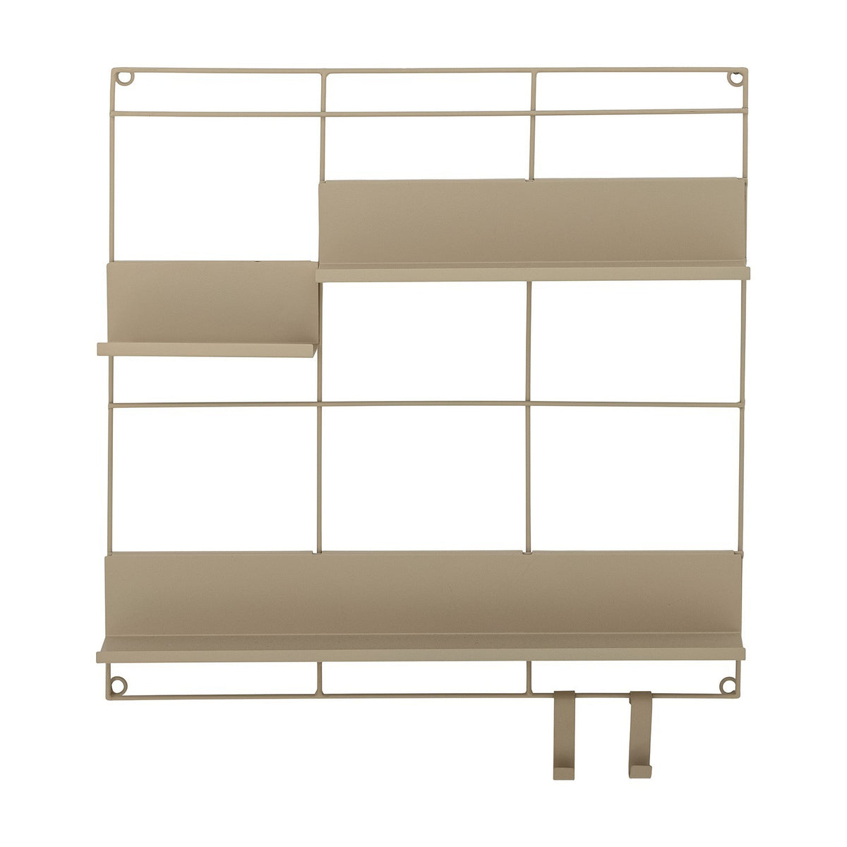 Osca Iron Wall Shelf - Beige