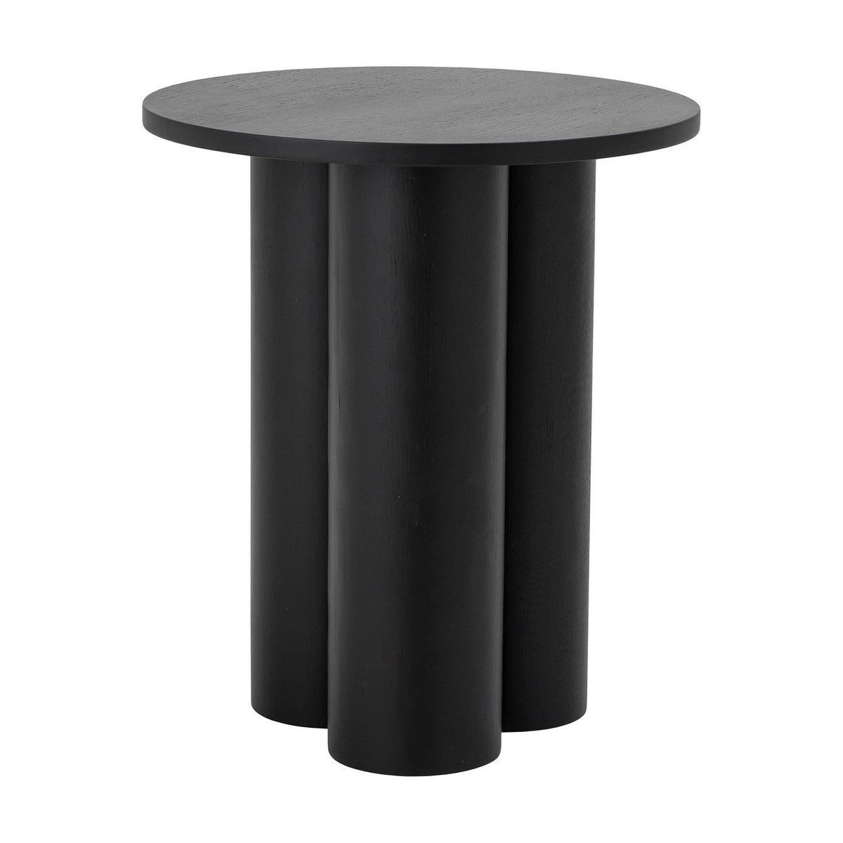 Aio Round Side Table - Black