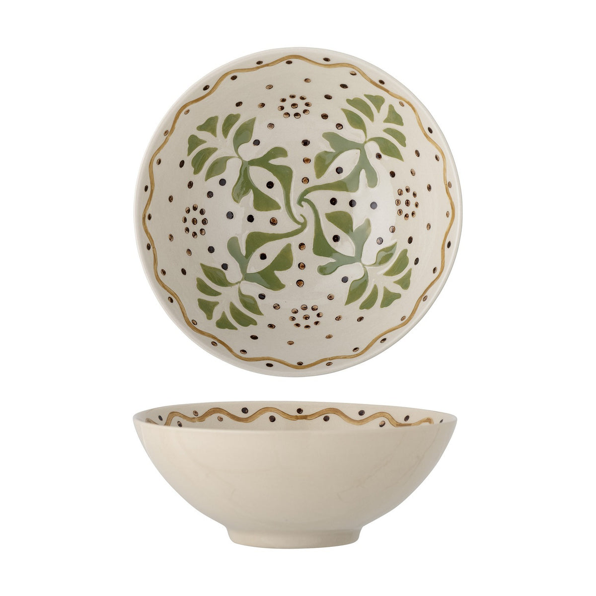Heikki Stoneware Bowl 19cm - Multi